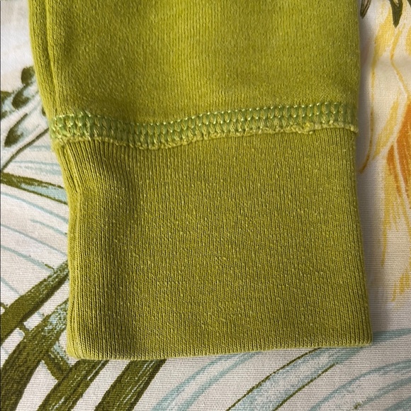 Hollister Lime Hoodie with Floral Embroidery - Picture 6 of 6